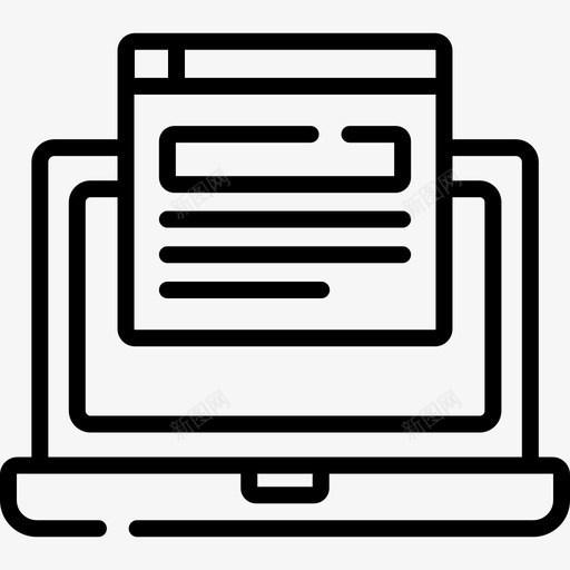 样机用户体验40线性svg_新图网 https://ixintu.com 样机 用户 体验 线性