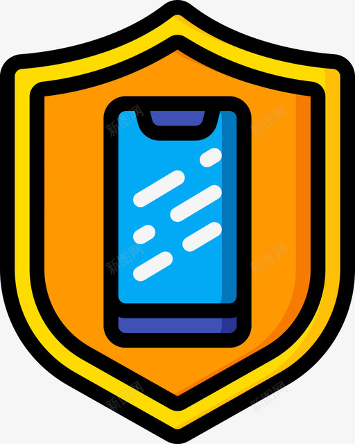 移动通信37线性彩色svg_新图网 https://ixintu.com 移动 通信 线性 彩色