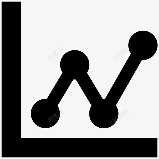折线图业务图财务svg_新图网 https://ixintu.com 折线 线图 业务 财务 图形 投资 网络 公共 图标