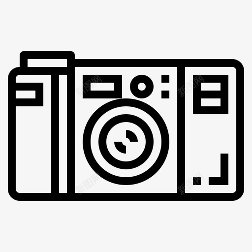 相机电子79线性svg_新图网 https://ixintu.com 相机 电子 线性