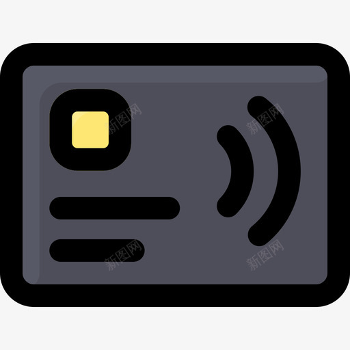 信用卡互联网技术26线性彩色svg_新图网 https://ixintu.com 信用卡 互联网 技术 线性 彩色