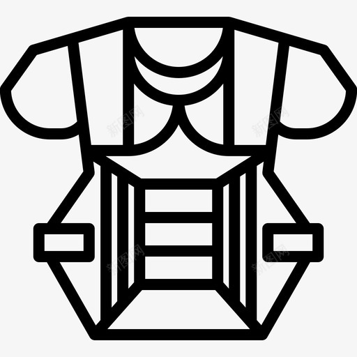 保护棒球50线性svg_新图网 https://ixintu.com 保护 棒球 线性