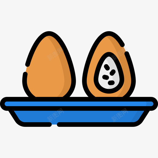 Croquette巴西20线性颜色svg_新图网 https://ixintu.com Croquette 巴西 线性 颜色