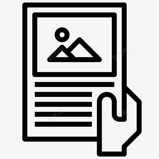 传单品牌16直线svg_新图网 https://ixintu.com 传单 品牌 直线