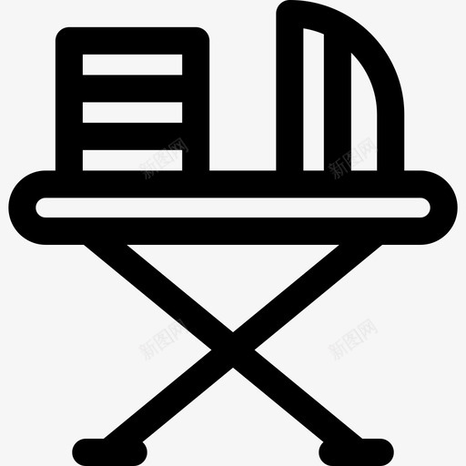 熨斗晨练44直线型svg_新图网 https://ixintu.com 熨斗 晨练 直线 线型
