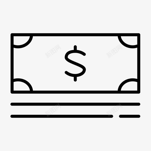 钱堆现金堆货币堆svg_新图网 https://ixintu.com 钱堆 现金 货币 美元 随机 缺口