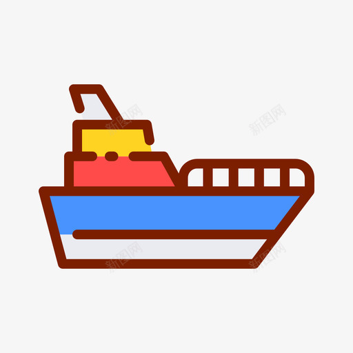 Yatch奢侈品商店35线性颜色svg_新图网 https://ixintu.com Yatch 奢侈品 商店 线性 颜色