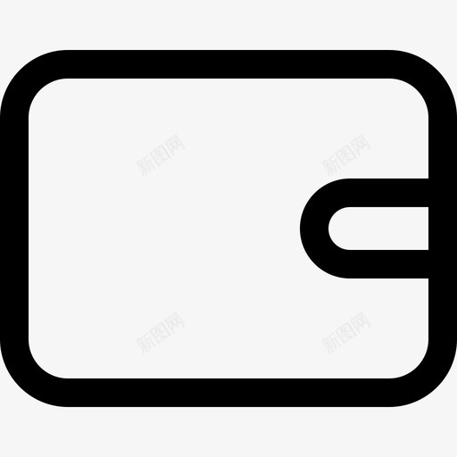 钱包货币140线性svg_新图网 https://ixintu.com 钱包 货币 线性