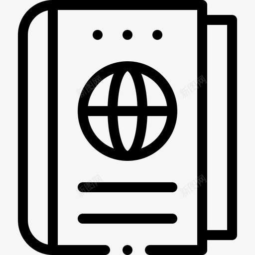 护照冬季旅行20直系svg_新图网 https://ixintu.com 护照 冬季 旅行 直系