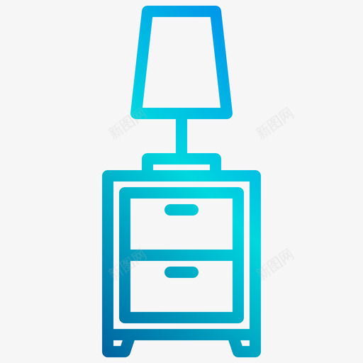 床边桌家具和装饰3直线渐变svg_新图网 https://ixintu.com 床边 边桌 家具 装饰 直线 渐变