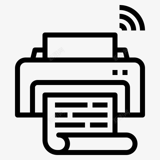 线性打印机37svg_新图网 https://ixintu.com 线性 打印机