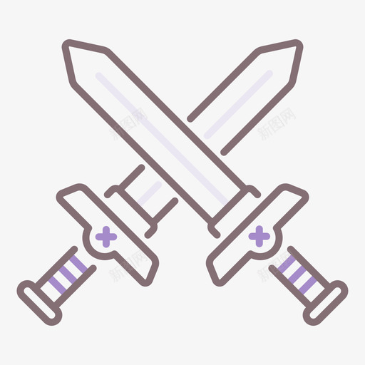 击剑武术41线条颜色svg_新图网 https://ixintu.com 击剑 武术 线条 颜色