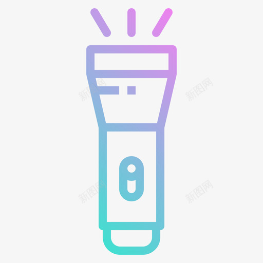 手电筒应急14坡度svg_新图网 https://ixintu.com 手电筒 应急 坡度