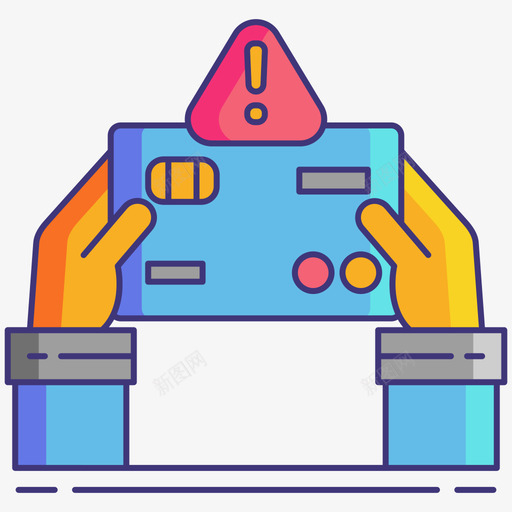 风险银行业122线性颜色svg_新图网 https://ixintu.com 风险 银行业 线性 颜色