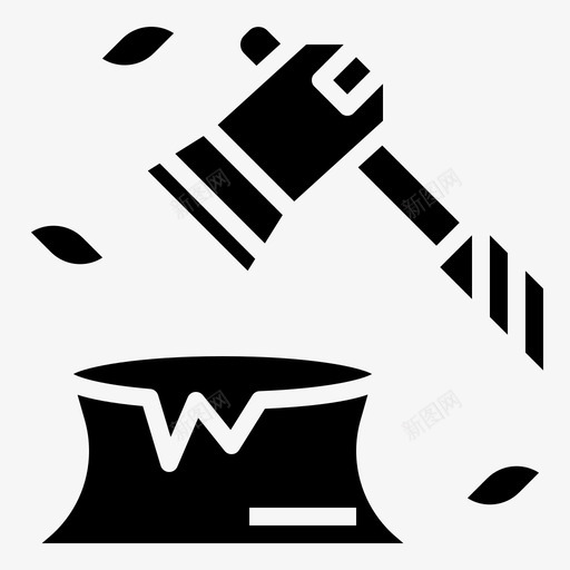 森林砍伐气候变化35填充svg_新图网 https://ixintu.com 森林 砍伐 气候变化 填充
