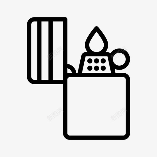 打火机奢侈品商店37直线型svg_新图网 https://ixintu.com 打火机 奢侈品 商店 直线 线型