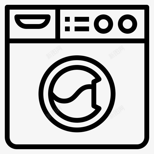 洗衣机酒店设施概述svg_新图网 https://ixintu.com 洗衣机 酒店 设施 概述
