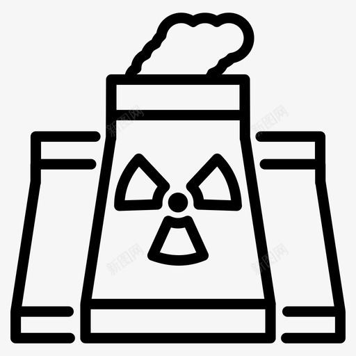 核电站电力工业能源厂svg_新图网 https://ixintu.com 核电站 工厂 电力工业 能源厂 环保 仓库 能源 矢量 矢量图 图标