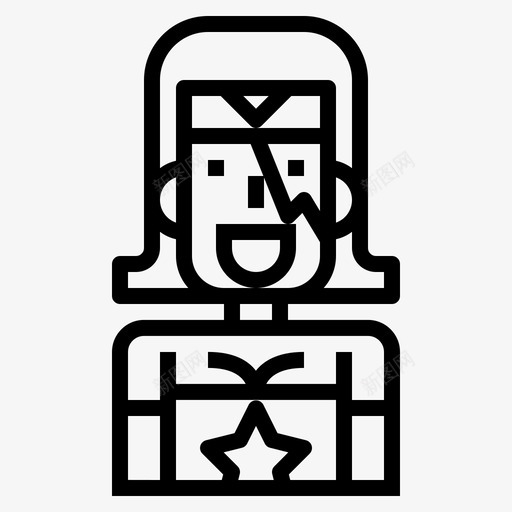 女摔跤手运动员阿凡达svg_新图网 https://ixintu.com 摔跤 运动员 阿凡