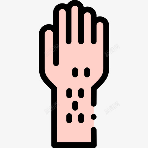 斑点过敏35线性颜色svg_新图网 https://ixintu.com 斑点 过敏 线性 颜色