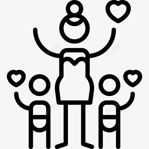 爱国际儿童节直系svg_新图网 https://ixintu.com 国际儿童节 直系