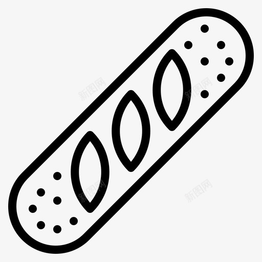 法式长棍面包面包食品svg_新图网 https://ixintu.com 面包 法式 长棍 食品 手工 手工制 制作 饮料 概述