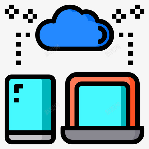 备用通信246线颜色svg_新图网 https://ixintu.com 备用 通信 颜色