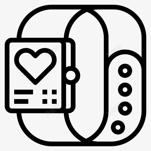 智能手表健身与健康4概述svg_新图网 https://ixintu.com 智能 手表 健身 健康 概述