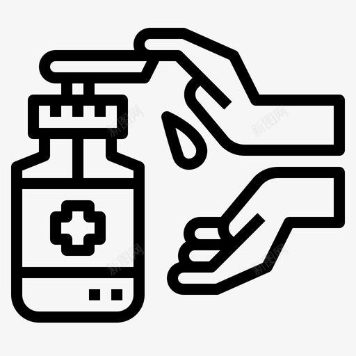 抗菌凝胶保护43线性svg_新图网 https://ixintu.com 抗菌 凝胶 保护 线性