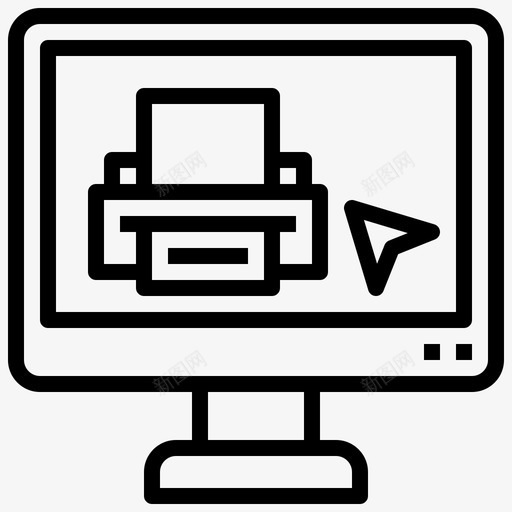 印刷印刷65线性svg_新图网 https://ixintu.com 印刷 线性