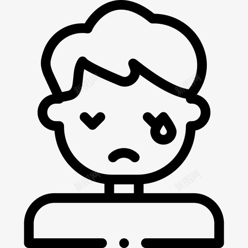 哭过敏36直系svg_新图网 https://ixintu.com 过敏 直系