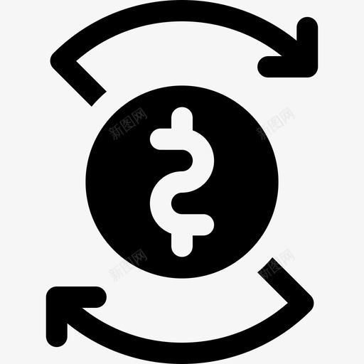 货币兑换财务177已填充svg_新图网 https://ixintu.com 货币 兑换 财务 填充