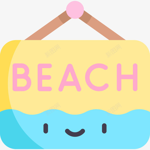 195年夏季海滩平坦svg_新图网 https://ixintu.com 195年 夏季 海滩 平坦