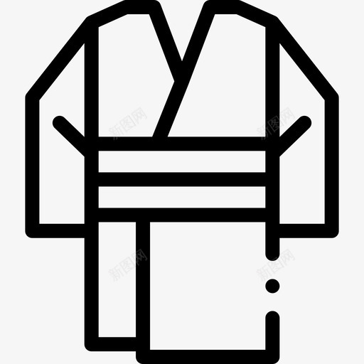 和服日本97直纹svg_新图网 https://ixintu.com 和服 日本 直纹