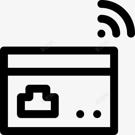 网桥智能家居23线性svg_新图网 https://ixintu.com 网桥 智能家居 线性