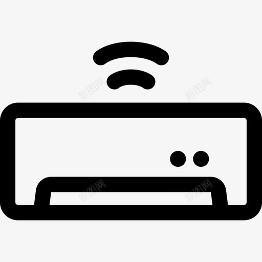 空调物联网99线性svg_新图网 https://ixintu.com 空调 联网 线性