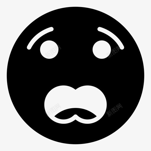 惊异笑脸表情符号情感svg_新图网 https://ixintu.com 表情 惊异 笑脸 符号 情感 震惊 化身