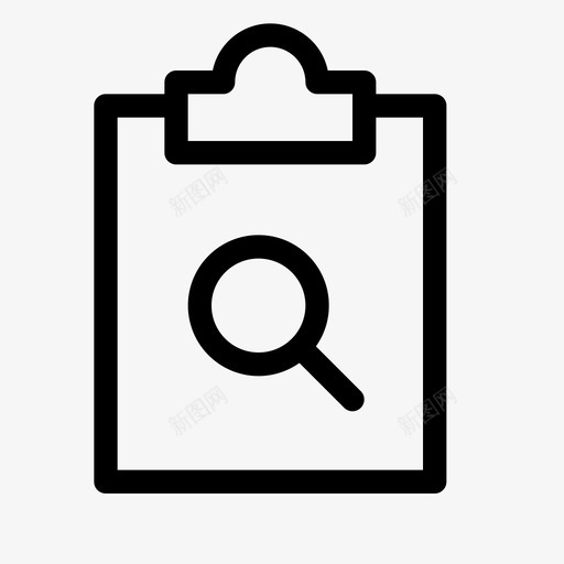 搜索任务剪贴板筛选器svg_新图网 https://ixintu.com 任务 搜索 剪贴板 筛选 查找