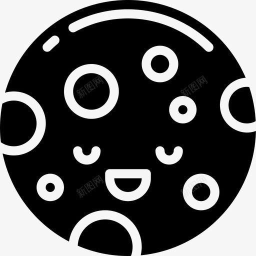 满月可爱的天气3svg_新图网 https://ixintu.com 满月 可爱 爱的 天气