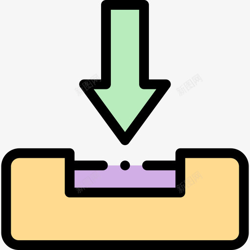 收件箱通讯211线颜色svg_新图网 https://ixintu.com 收件箱 通讯 颜色