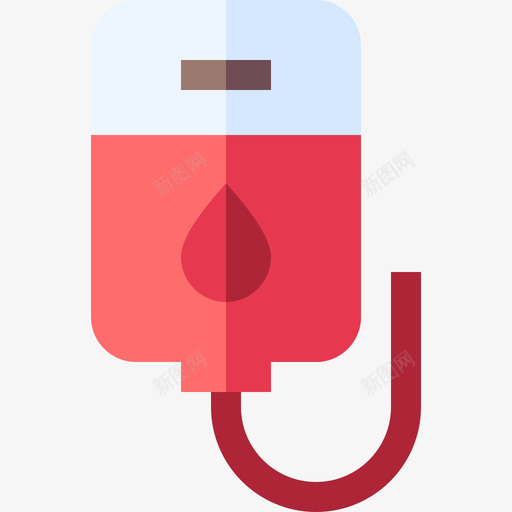 血袋病毒传播1扁平svg_新图网 https://ixintu.com 血袋 病毒 传播 扁平