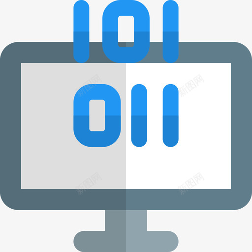 二进制代码网络应用程序编程4平面svg_新图网 https://ixintu.com 二进制 代码 网络 应用程序 编程 平面