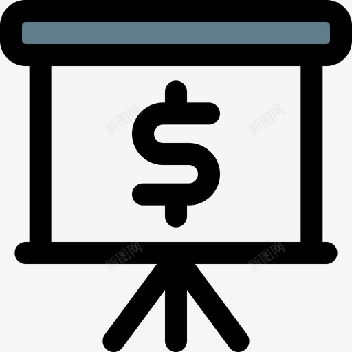 演示文稿办公演示文稿3线型颜色svg_新图网 https://ixintu.com 演示 文稿 办公 线型 颜色