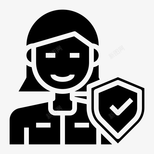 人寿保险保险100填充svg_新图网 https://ixintu.com 人寿保险 保险 填充