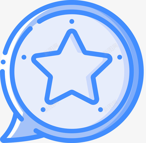 信息通信41蓝色svg_新图网 https://ixintu.com 信息 通信 蓝色