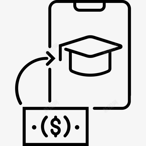 在线支付教育app手机svg_新图网 https://ixintu.com 在线支付 教育 手机 app 网上银行