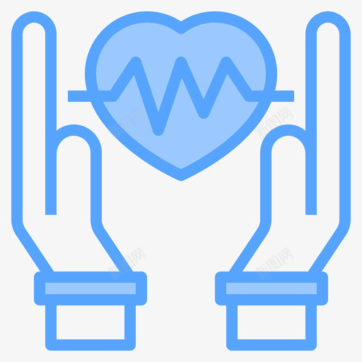 健康保险保险98蓝色svg_新图网 https://ixintu.com 健康保险 保险 蓝色