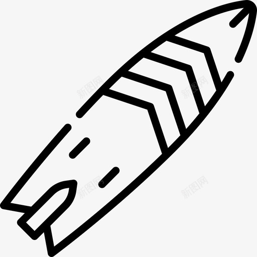 冲浪板极限运动32直线型svg_新图网 https://ixintu.com 冲浪板 极限运动 直线 线型