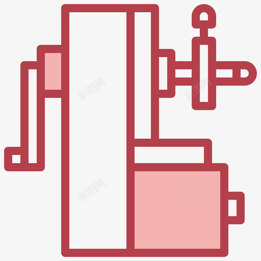 卷笔刀回学校111号红色svg_新图网 https://ixintu.com 卷笔刀 学校 111号 红色