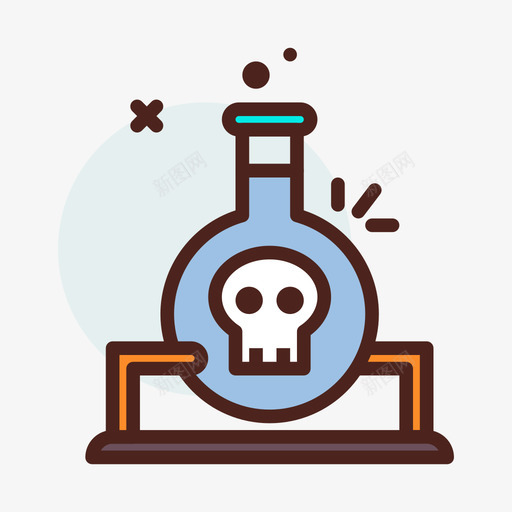 毒物生物化学19线状颜色svg_新图网 https://ixintu.com 毒物 生物化学 线状 颜色